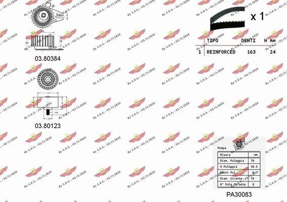 Water Pump & Timing Belt Kit