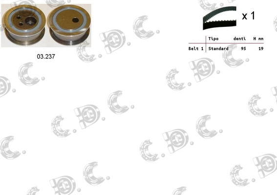 Timing Belt Kit (04.5203)