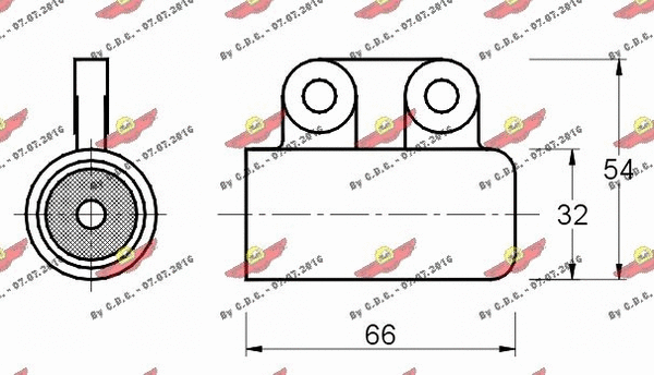 Vibration Damper, timing belt