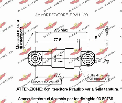 Vibration Damper, V-ribbed belt