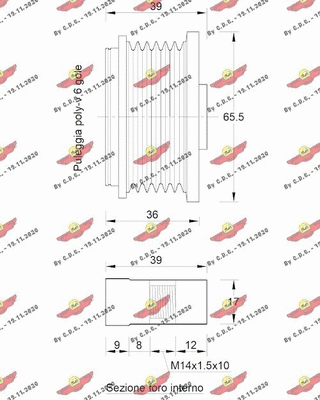 Alternator Freewheel Clutch