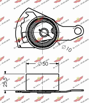 Tensioner Pulley, timing belt