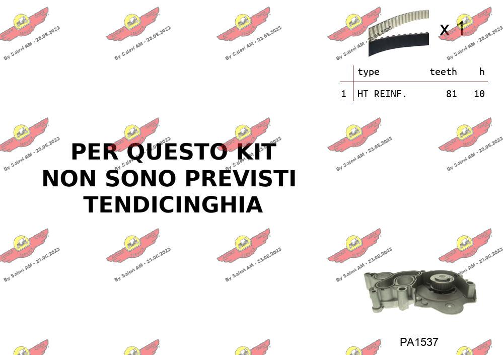 Water Pump & Timing Belt Kit (04.5B02PA4)