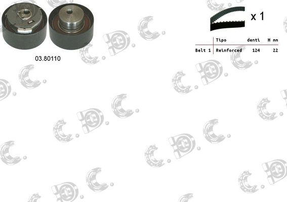 Timing Belt Kit (04.5031)