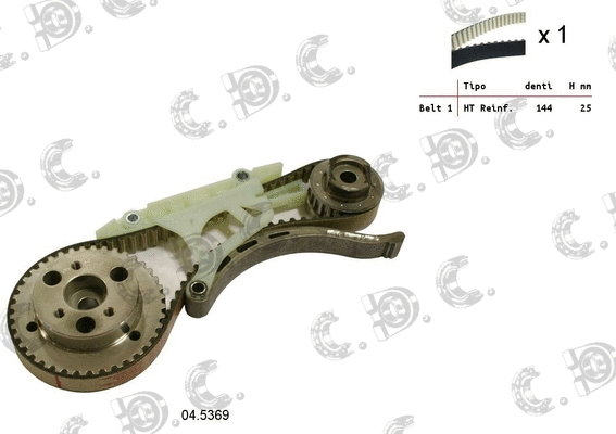 Timing Belt Kit (04.5369)