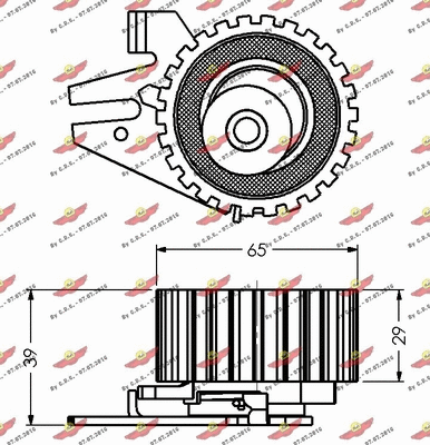 Tensioner Pulley, timing belt