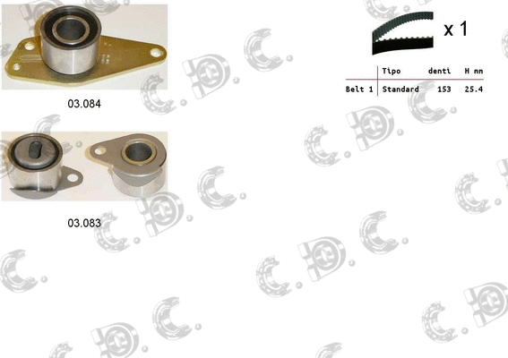 Timing Belt Kit (04.5324)