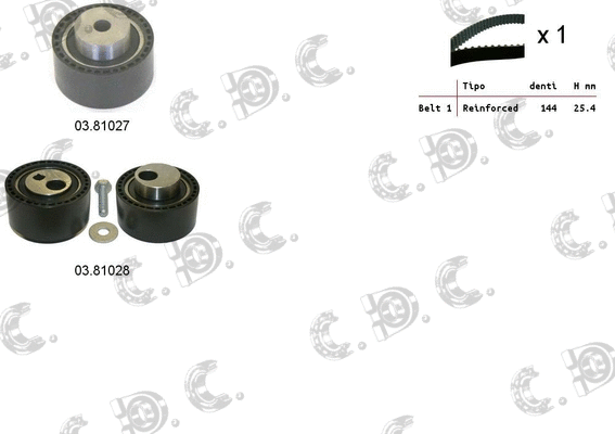 Timing Belt Kit (04.5273)