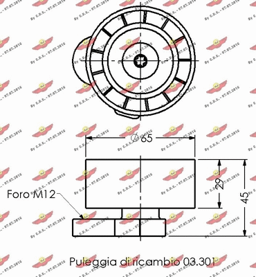 Belt Tensioner, V-ribbed belt