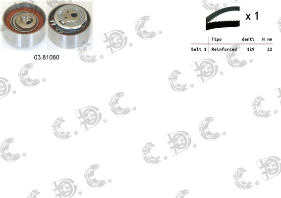 Timing Belt Kit (04.5251)
