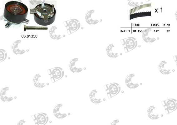Timing Belt Kit (04.5316)
