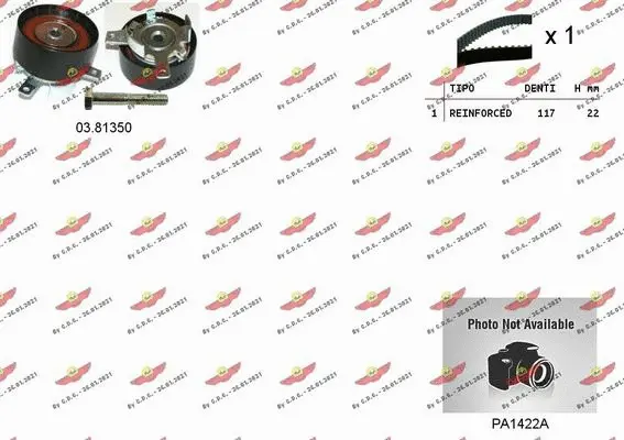 Water Pump & Timing Belt Kit (04.5284PA)