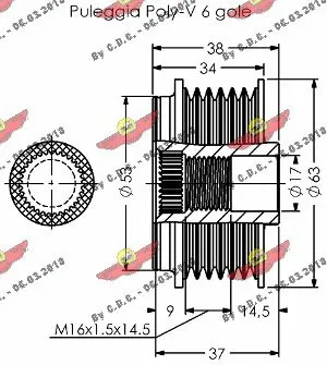 Alternator Freewheel Clutch