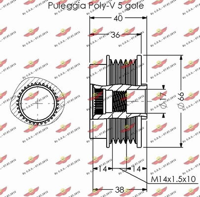 Alternator Freewheel Clutch