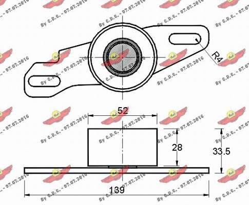Tensioner Pulley, timing belt