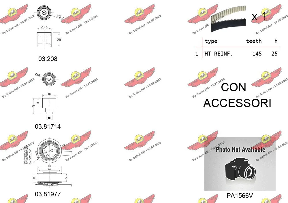 Water Pump & Timing Belt Kit