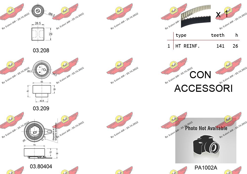 Water Pump & Timing Belt Kit