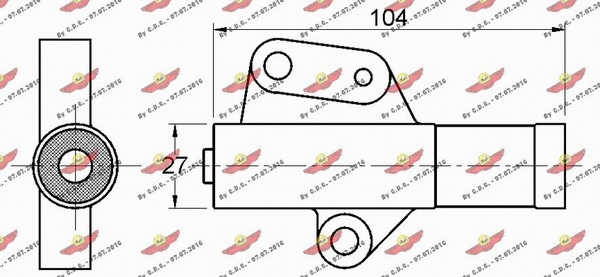 Vibration Damper, timing belt