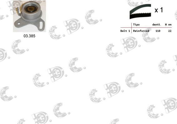 Timing Belt Kit (04.5294)