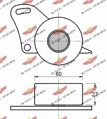 Tensioner Pulley, timing belt