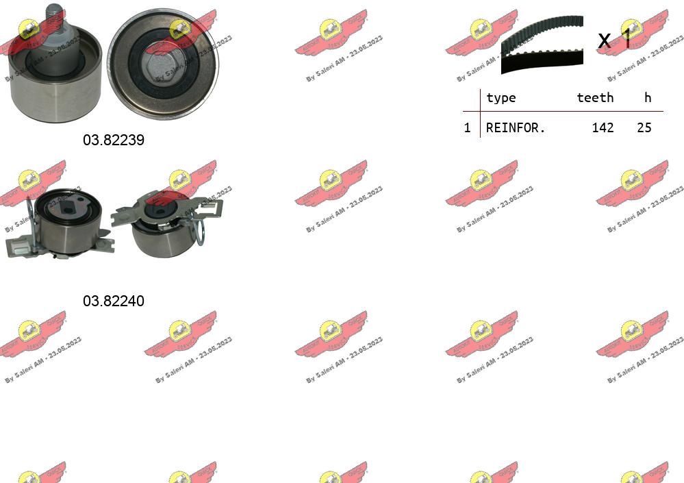 Timing Belt Kit (04.5489)