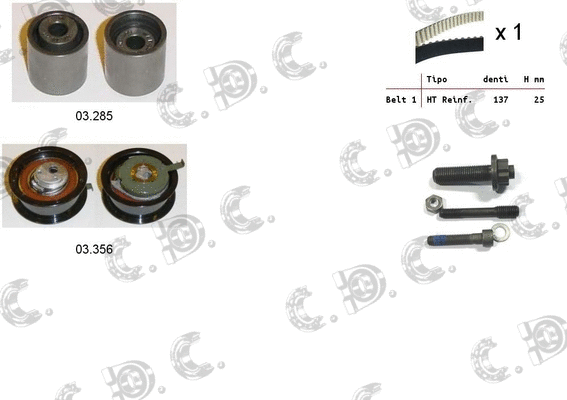 Timing Belt Kit (04.5213)