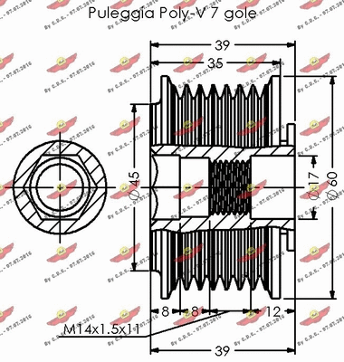 Alternator Freewheel Clutch