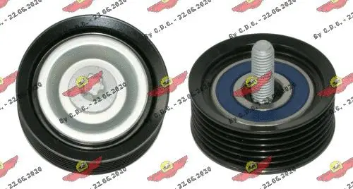 Deflection/Guide Pulley, V-ribbed belt (03.82149)