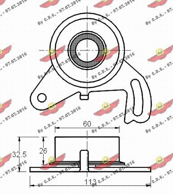 Tensioner Pulley, timing belt