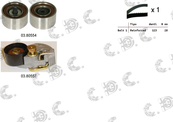 Timing Belt Kit (04.5259)