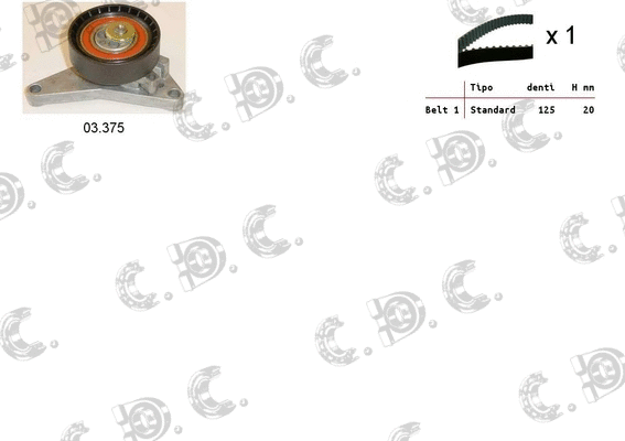 Timing Belt Kit (04.5208)