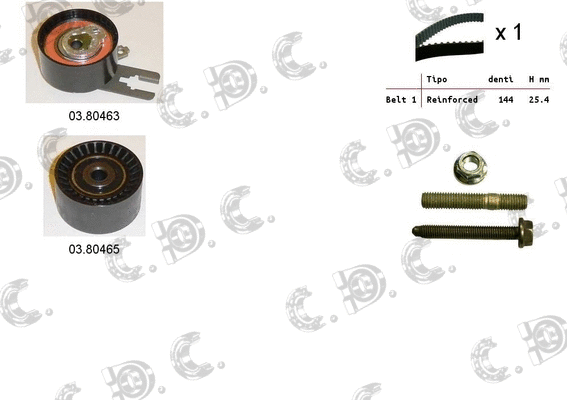 Timing Belt Kit (04.5049)