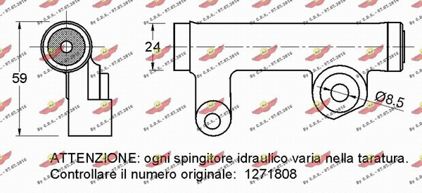 Vibration Damper, timing belt