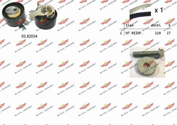 Timing Belt Kit (04.5480)