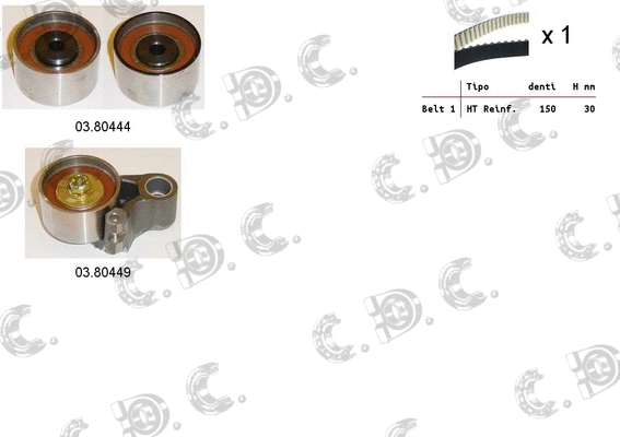 Timing Belt Kit (04.5271)