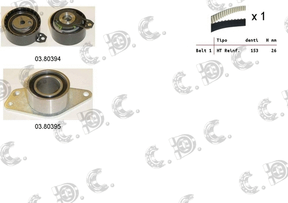 Timing Belt Kit (04.5326)