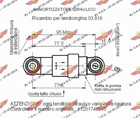Vibration Damper, V-ribbed belt
