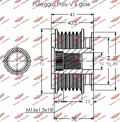 Alternator Freewheel Clutch