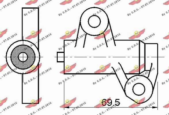 Vibration Damper, timing belt