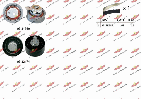 Timing Belt Kit (04.5474)