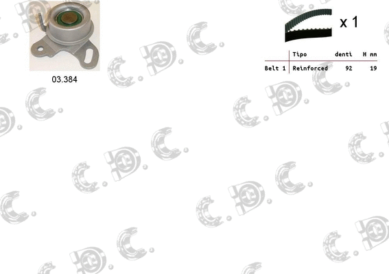 Timing Belt Kit (04.5154)