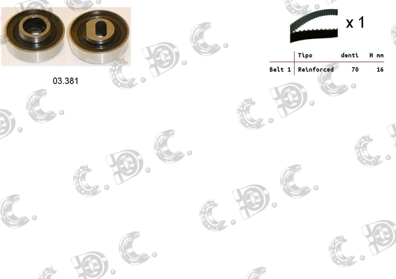 Timing Belt Kit (04.5426)