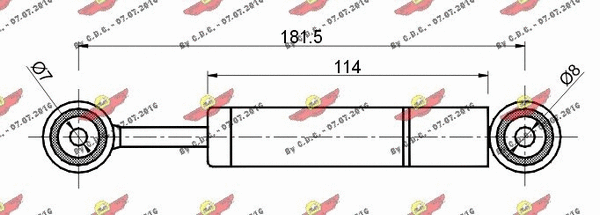 Vibration Damper, V-ribbed belt