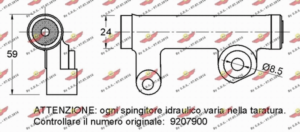 Vibration Damper, timing belt