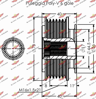 Alternator Freewheel Clutch