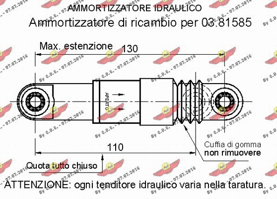 Vibration Damper, V-ribbed belt