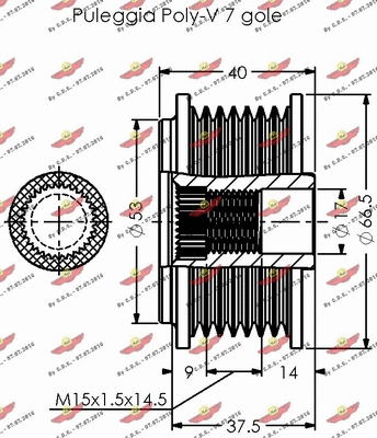 Alternator Freewheel Clutch
