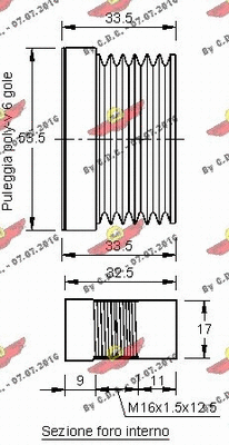 Alternator Freewheel Clutch