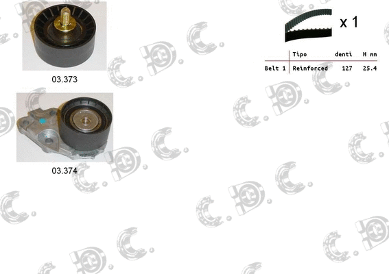 Timing Belt Kit (04.5032)