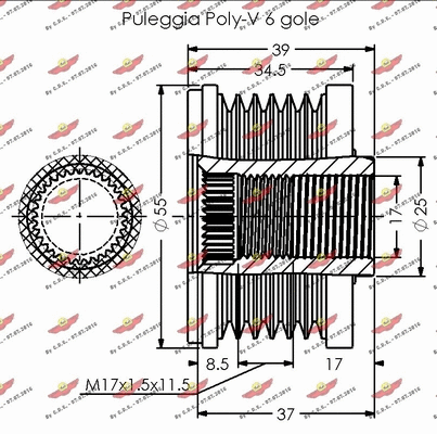 Alternator Freewheel Clutch